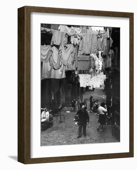 "See Naples and Then Die" by G.A. Sala-null-Framed Photographic Print