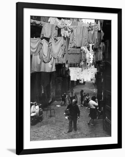 "See Naples and Then Die" by G.A. Sala-null-Framed Photographic Print