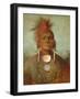 See-Non-Ty-A, an Iowa Medicine Man, 1844-45-George Catlin-Framed Giclee Print