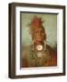 See-Non-Ty-A, an Iowa Medicine Man, 1844-45-George Catlin-Framed Giclee Print