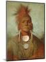 See-Non-Ty-A, an Iowa Medicine Man, 1844-45-George Catlin-Mounted Giclee Print
