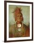 See-Non-Ty-A, an Iowa Medicine Man, 1844-45-George Catlin-Framed Giclee Print