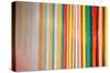 See of Cortez. Colorful fence-Janet Muir-Stretched Canvas