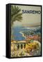 See San Remo-Studio W-Framed Stretched Canvas