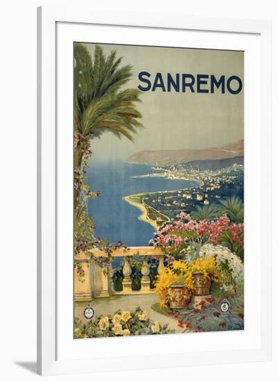 See San Remo-Studio W-Framed Art Print