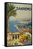 See San Remo-Studio W-Framed Stretched Canvas