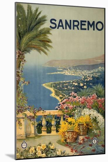 See San Remo-Studio W-Mounted Art Print