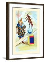 See Saw Balance Ball-Frolie-Framed Art Print