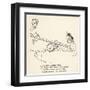 See Saw Margery Daw-Arthur Rackham-Framed Art Print