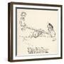 See Saw Margery Daw-Arthur Rackham-Framed Art Print