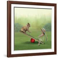 See Saw-Nancy Tillman-Framed Art Print