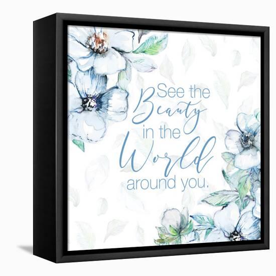 See the Beauty-Lanie Loreth-Framed Stretched Canvas