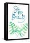 See the Beauty-Susan Bryant-Framed Stretched Canvas