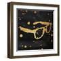 See The Gold Paint-Enrique Rodriguez Jr.-Framed Art Print