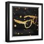 See The Gold Paint-Enrique Rodriguez Jr.-Framed Art Print