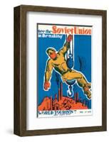 See The Soviet Union in The Making-null-Framed Art Print