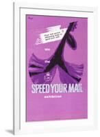 See the 'Speed Your Mail' Exhibition-Hans Unger-Framed Art Print