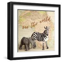 See The World-Susannah Tucker-Framed Art Print