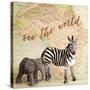 See The World-Susannah Tucker-Stretched Canvas