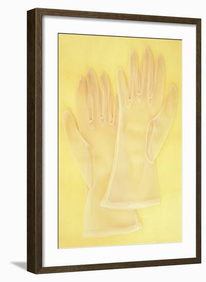 See-Through Gloves-Den Reader-Framed Photographic Print