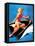 See Worthy Pin-Up 1944-Gil Elvgren-Framed Stretched Canvas