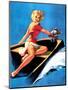 See Worthy Pin-Up 1944-Gil Elvgren-Mounted Art Print