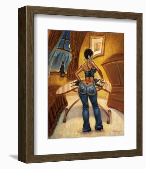 See You in Five Minutes-Sterling Brown-Framed Art Print