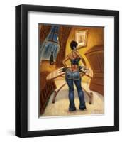 See You in Five Minutes-Sterling Brown-Framed Art Print