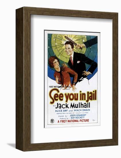 See You In Jail - 1927-null-Framed Giclee Print