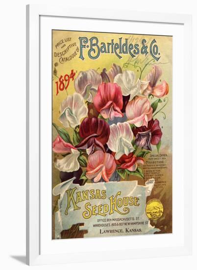 Seed Catalog Captions (2012): F. Barteldes and Co. Price List and Descriptive Catalogue-null-Framed Art Print