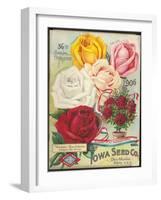 Seed Catalog Captions (2012): Iowa Seed Co. Des Moines, Iowa. 36th Annual Catalogue, 1906-null-Framed Art Print