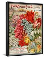 Seed Catalog Captions (2012): John A. Salzer Seed Co. La Crosse, Wisconsin, Autumn 1895-null-Framed Art Print