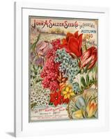 Seed Catalog Captions (2012): John A. Salzer Seed Co. La Crosse, Wisconsin, Autumn 1895-null-Framed Art Print