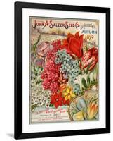 Seed Catalog Captions (2012): John A. Salzer Seed Co. La Crosse, Wisconsin, Autumn 1895-null-Framed Art Print