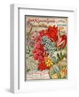 Seed Catalog Captions (2012): John A. Salzer Seed Co. La Crosse, Wisconsin, Autumn 1895-null-Framed Art Print