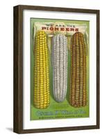 Seed Catalog Captions (2012): Oscar H. Will and Co, Bismarck, North Dakota, 1917-null-Framed Art Print