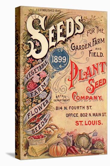 Seed Catalog Captions (2012): Plant Seed Company, St. Louis, Missouri-null-Stretched Canvas