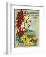 Seed Catalog Captions (2012): W.W. Rawson and Co, Boston, Massachusetts, 1897-null-Framed Art Print