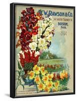 Seed Catalog Captions (2012): W.W. Rawson and Co, Boston, Massachusetts, 1897-null-Framed Art Print