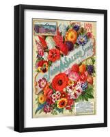 Seed Catalogues: John A. Salzer Seed Co. La Crosse, Wisconsin, Spring 1898-null-Framed Art Print