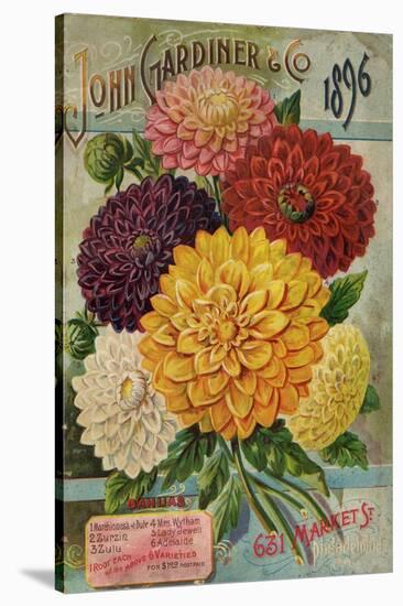 Seed Catalogues: John Gardiner and Co, Philadelphia, Pennsylvania. Seed Annual, 1896-null-Stretched Canvas