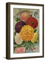 Seed Catalogues: John Gardiner and Co, Philadelphia, Pennsylvania. Seed Annual, 1896-null-Framed Art Print