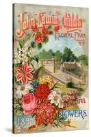 Seed Catalogues: John Lewis Childs: New, Rare and Beautiful Flowers. Floral Park, NY, 1890-null-Stretched Canvas