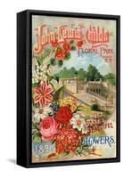 Seed Catalogues: John Lewis Childs: New, Rare and Beautiful Flowers. Floral Park, NY, 1890-null-Framed Stretched Canvas