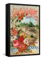 Seed Catalogues: John Lewis Childs: New, Rare and Beautiful Flowers. Floral Park, NY, 1890-null-Framed Stretched Canvas