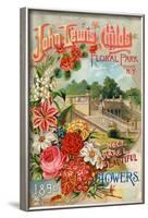 Seed Catalogues: John Lewis Childs: New, Rare and Beautiful Flowers. Floral Park, NY, 1890-null-Framed Art Print