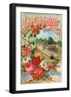 Seed Catalogues: John Lewis Childs: New, Rare and Beautiful Flowers. Floral Park, NY, 1890-null-Framed Art Print