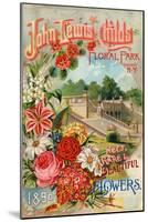 Seed Catalogues: John Lewis Childs: New, Rare and Beautiful Flowers. Floral Park, NY, 1890-null-Mounted Art Print