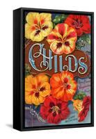 Seed Catalogues: John Lewis Childs, Rare Flowers, Vegetables, and Fruits. Floral Park, NY, 1897-null-Framed Stretched Canvas