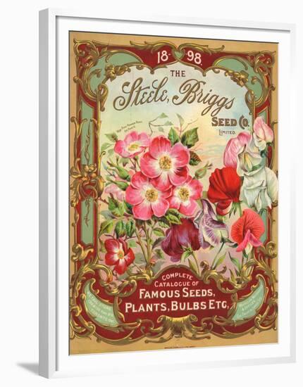 Seed Catalogues: Steele, Briggs Seed Co. Ltd. Complete Catalogue of Famous Seeds, Plants, and Bulbs-null-Framed Art Print